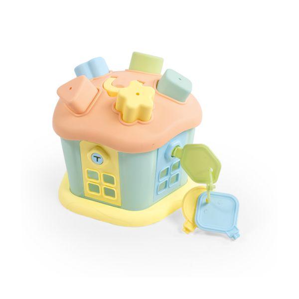Igračka za djecu Didaktička kućica-pogodi oblik