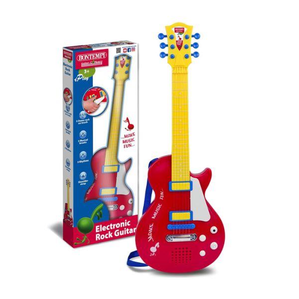 Bontempi Igračka Električna gitara, Crvena