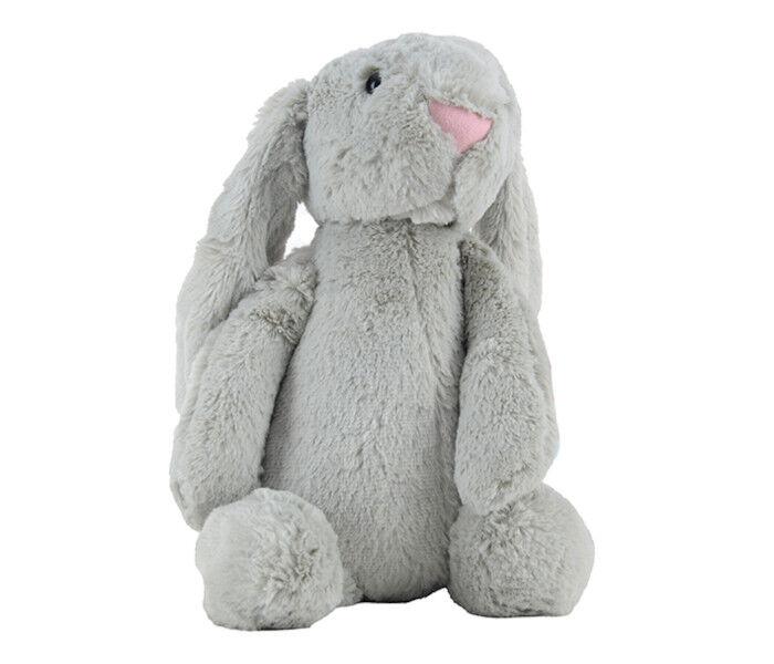 Plišana igračka Zeko, 40 cm, Siva