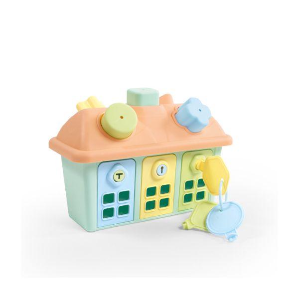 Igračka za djecu Didaktička kućica-pogodi oblik