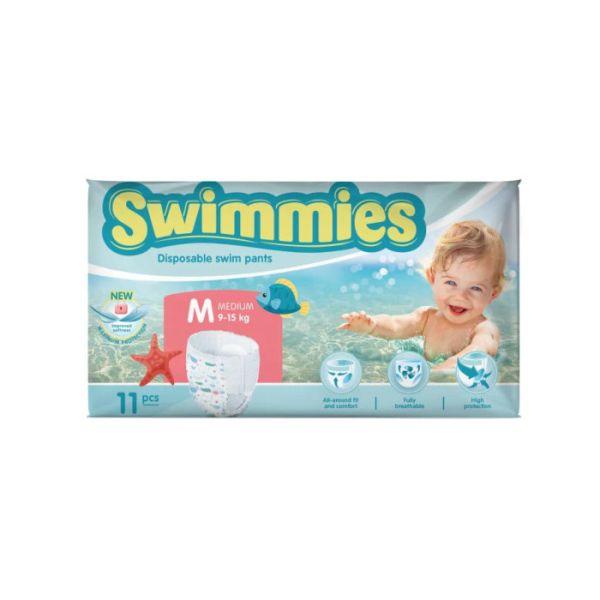 Swimmies Pelene za kupanje, 9-15 kg, 11 komada