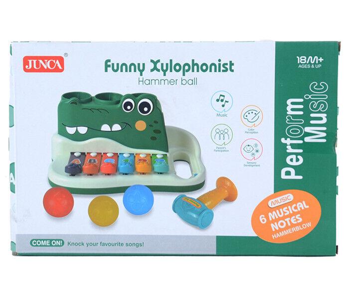 Igračka mini klavir Krokodil