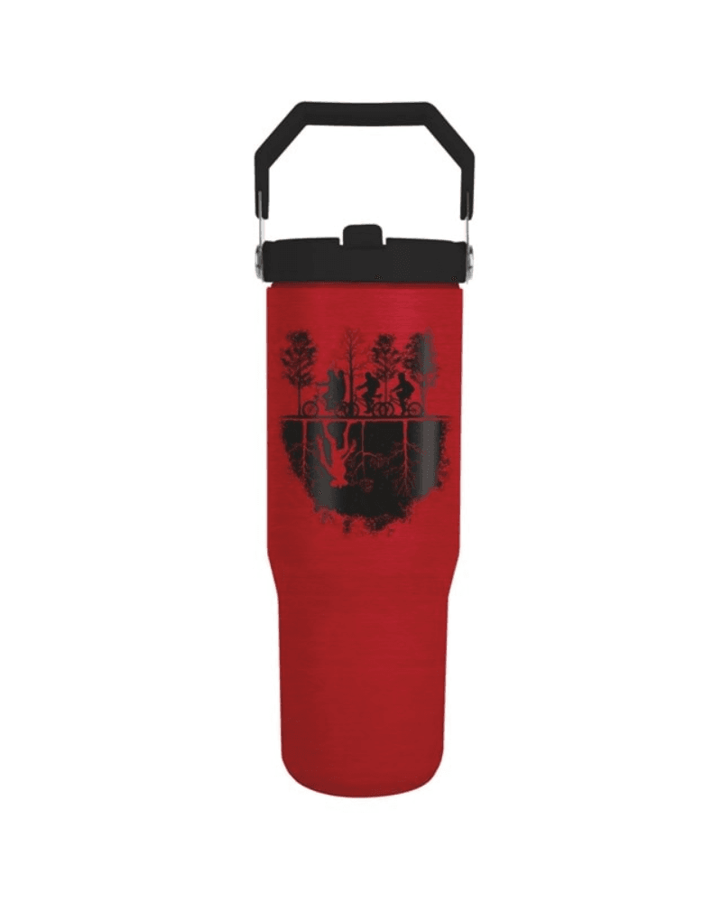 Pyramid Termos Stranger Things - Travel Mug, Crveni