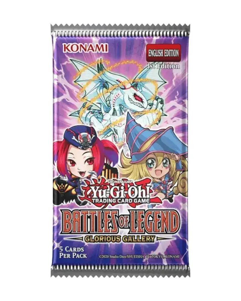 Konami Društvena igra - Yu-Gi-Oh! - TCG Battle Of Legends - Glorious Gallery Booster Pa