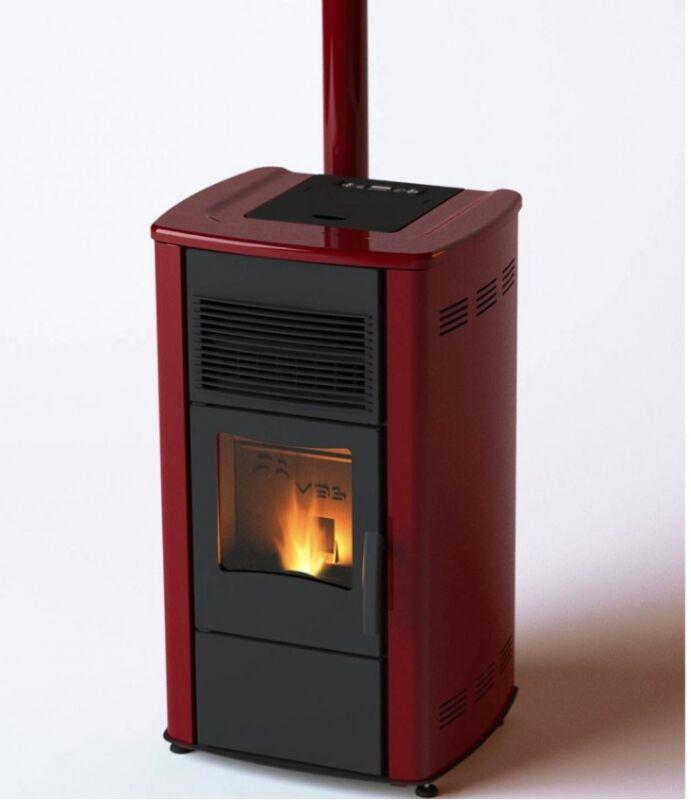 MBS Peć Na Pelet 8,5KW, Bordo