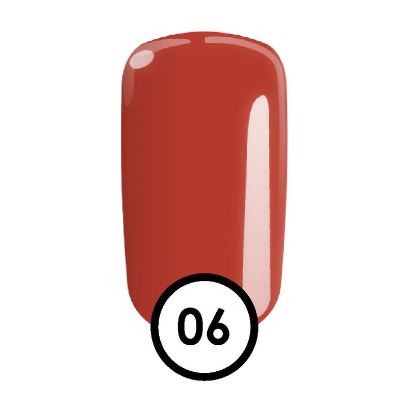 Urban Pro UV color gel 5g - 06 smoked coral, Crveni