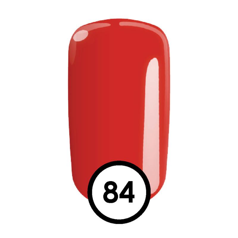Urban Pro UV color gel 5g - 84 poppy field, Crveni