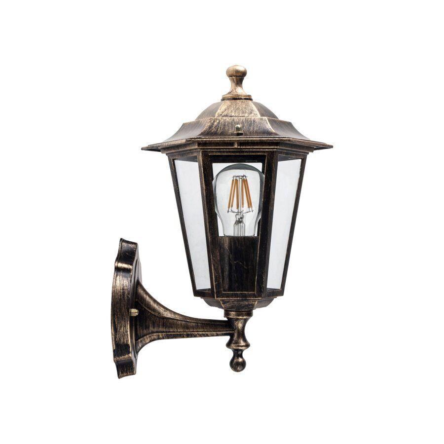 MASS-light Vrtna lampa zidna Wolton ML-1001 staro zlato