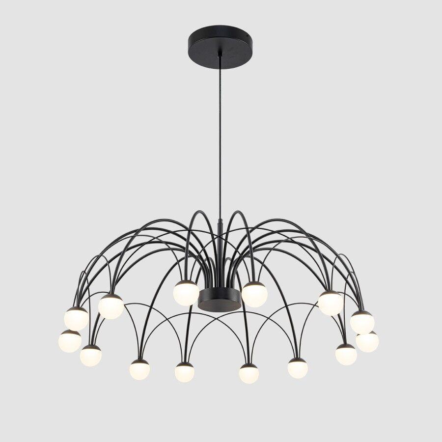 MSL Luster LED Bergman MSL-282-850D crni