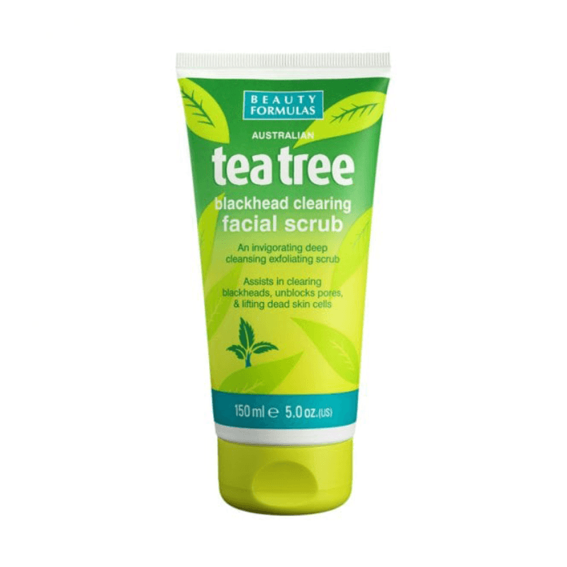 Beauty Formulas Tea Tree Gel Piling Za Lice 150ML