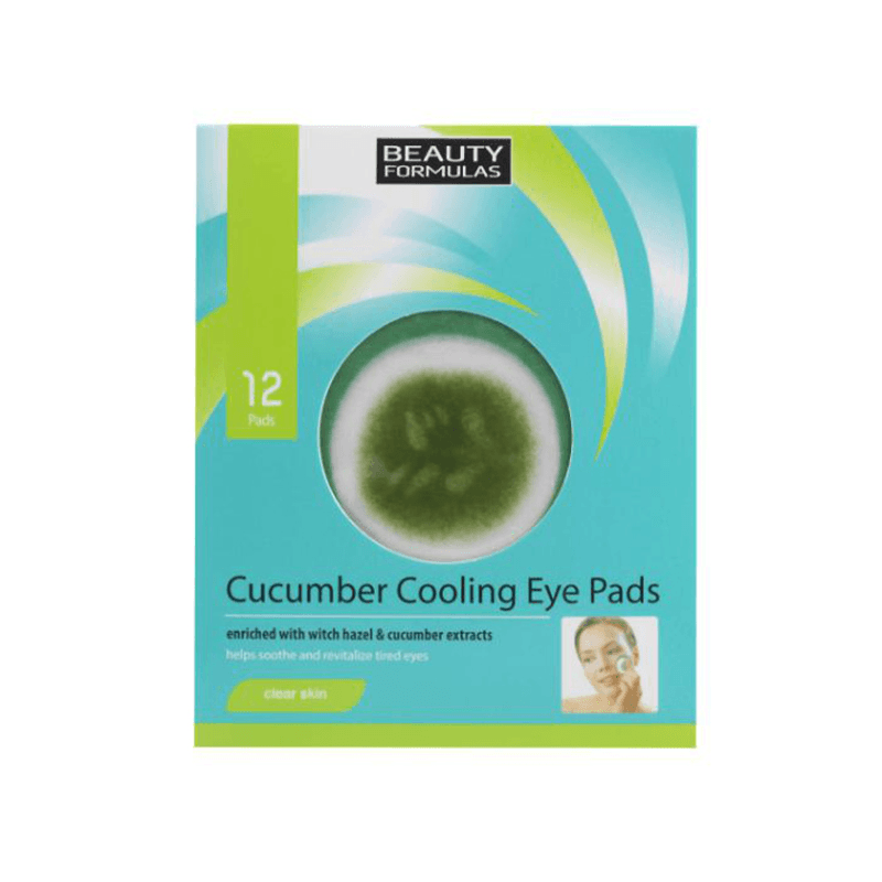 Beauty Formulas CUCUMBER EYE PADS Tuferi sa krastavcem za oči 12/1