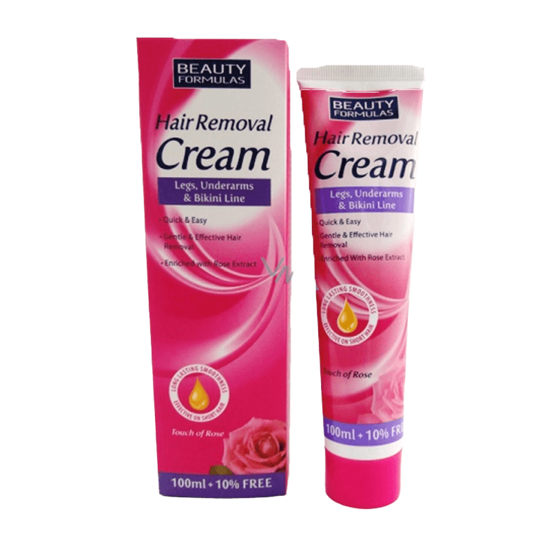 Beauty Formulas  Krema za uklanjanje dlačica sa tijela ROSE 100ml