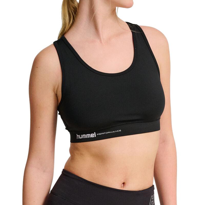 Hummel ženski gornji dio Pulse Light grudnjaka s potporom, crni