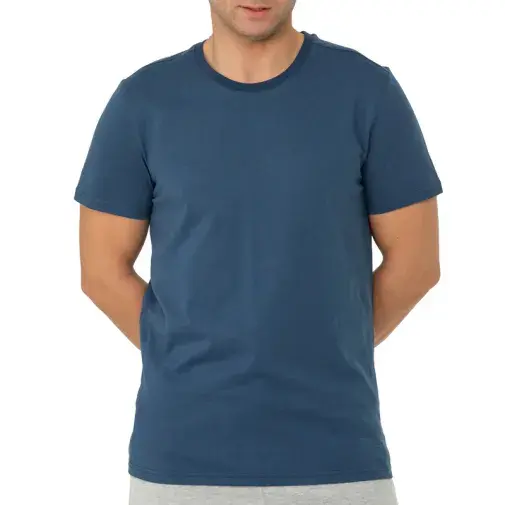 Muška Credy majica kratkih rukava s natpisom Eastbound, plava