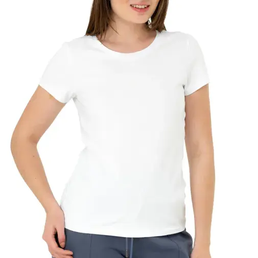 Ženska majica kratkih rukava "Eastbound", boja Viola, bijela