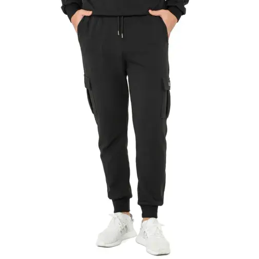 Donji dio muške trenerke Tony marke Eastbound, crne