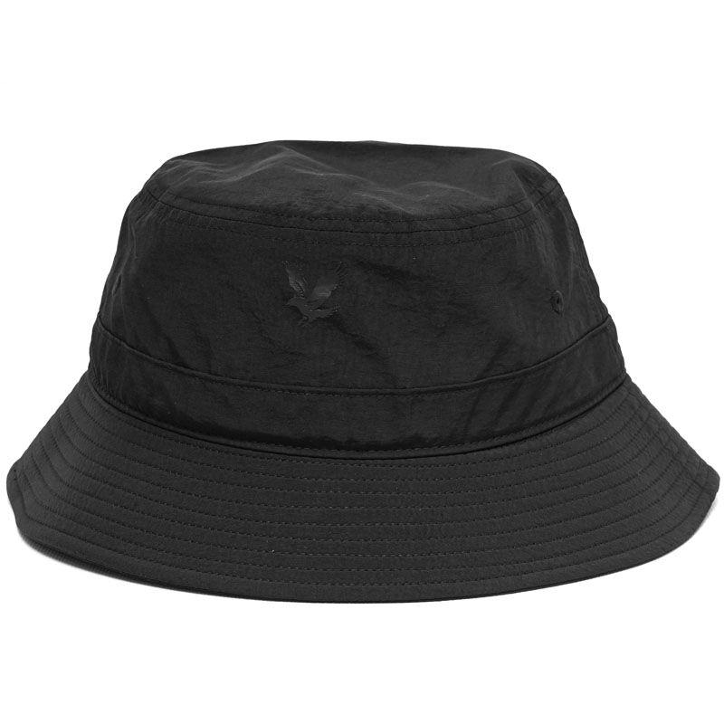 Lyle And Scott Muška kapa Crinkle Nylon Bucket, Crna