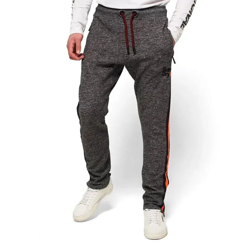 Superdry Muški donji dio trenerke Time Trial Track Jogger, Sivi