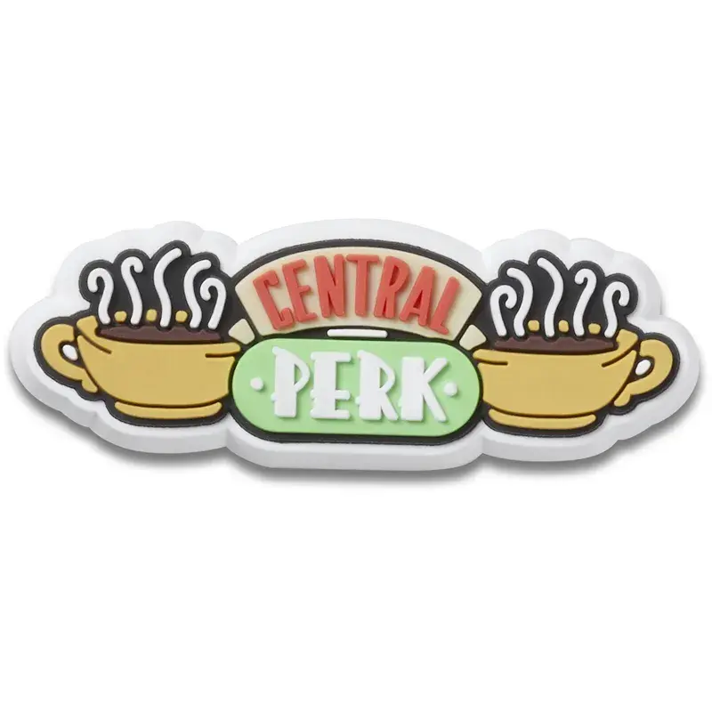 Crocs Ukras za klompe Friends Central Perk, Šareni