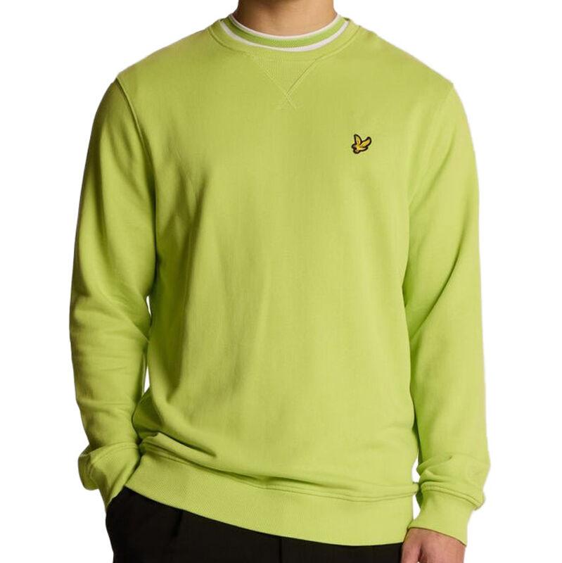 Lyle And Scott Muški duks Crew Neck, Svijetlozeleni