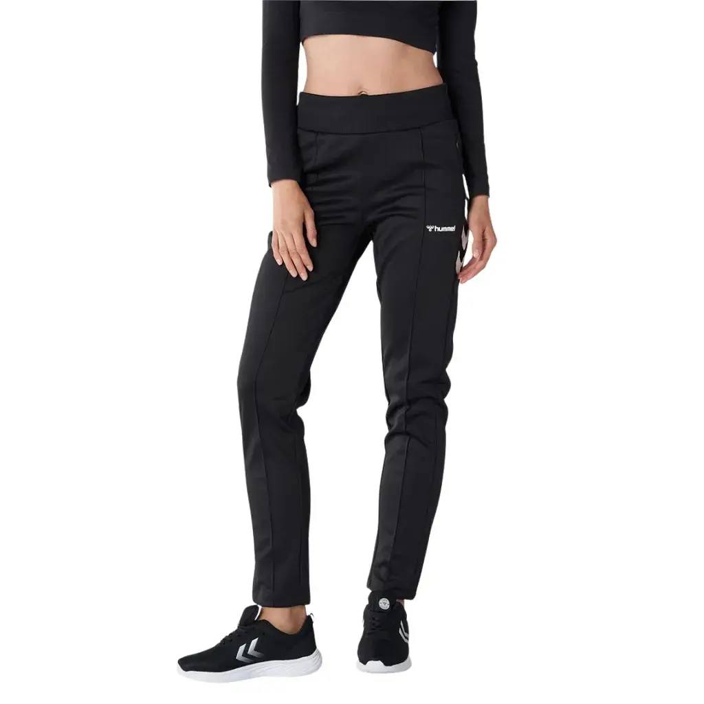 Hummel Ženski donji deo trenerke HMLGenesa, Bordo