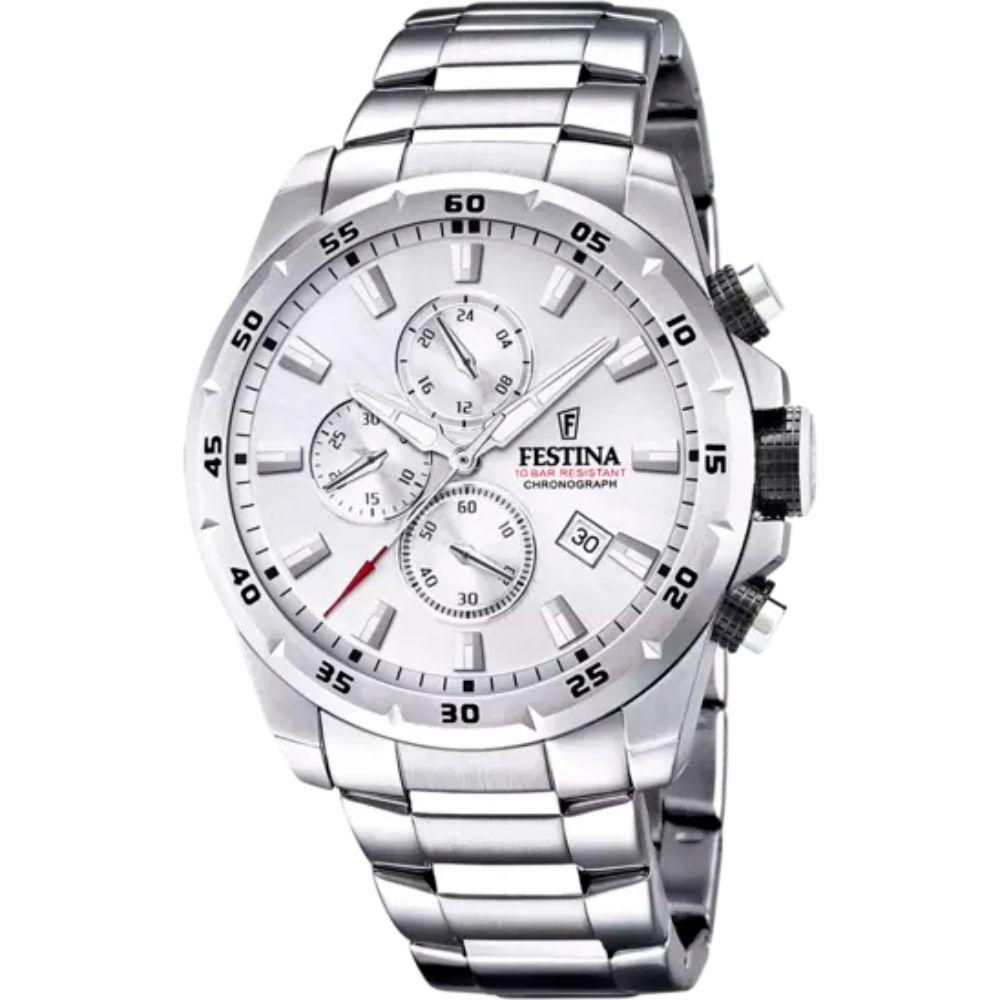 Festina Muški sat F20463-1, Srebrne boje