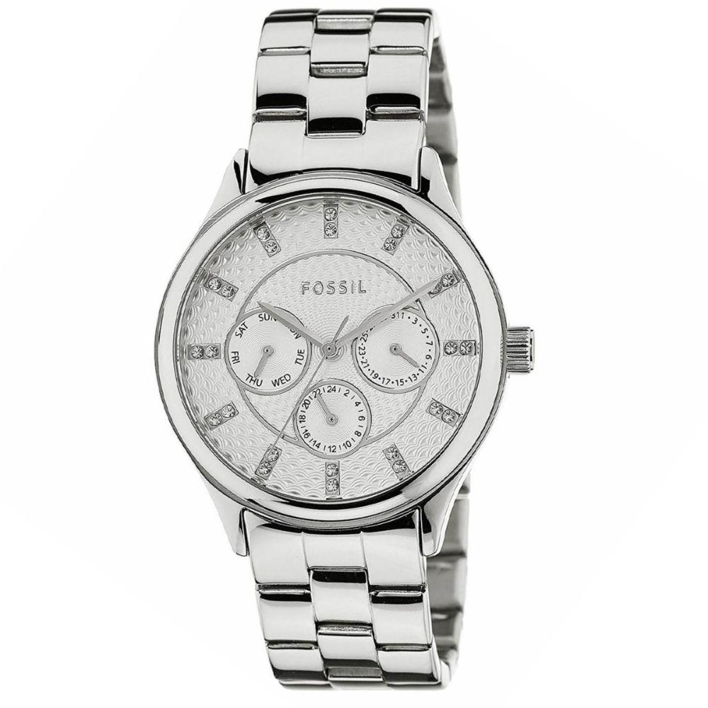 Fossil Ženski sat BQ1560, Srebrne boje