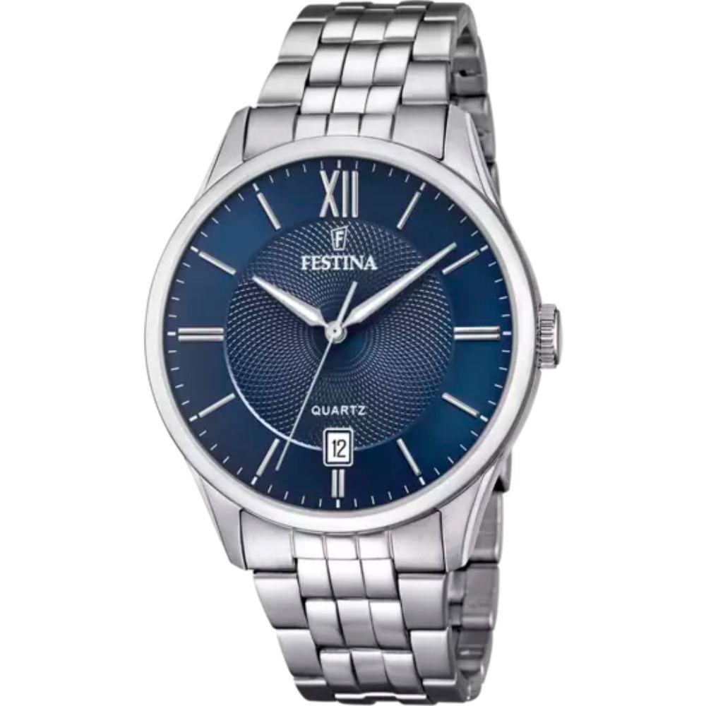 Festina Muški sat F20425/2, Srebrne boje