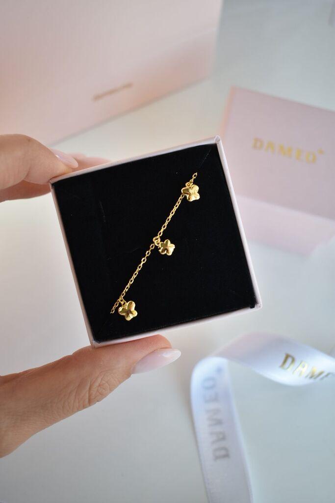 Ženska narukvica Butterfly, Zlatne boje