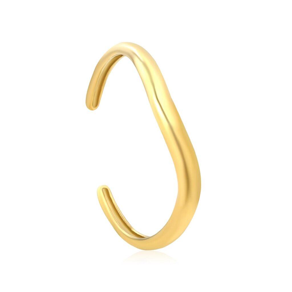 Ženska narukvica od nerđajućeg čelika Alkima 666, Zlatne boje