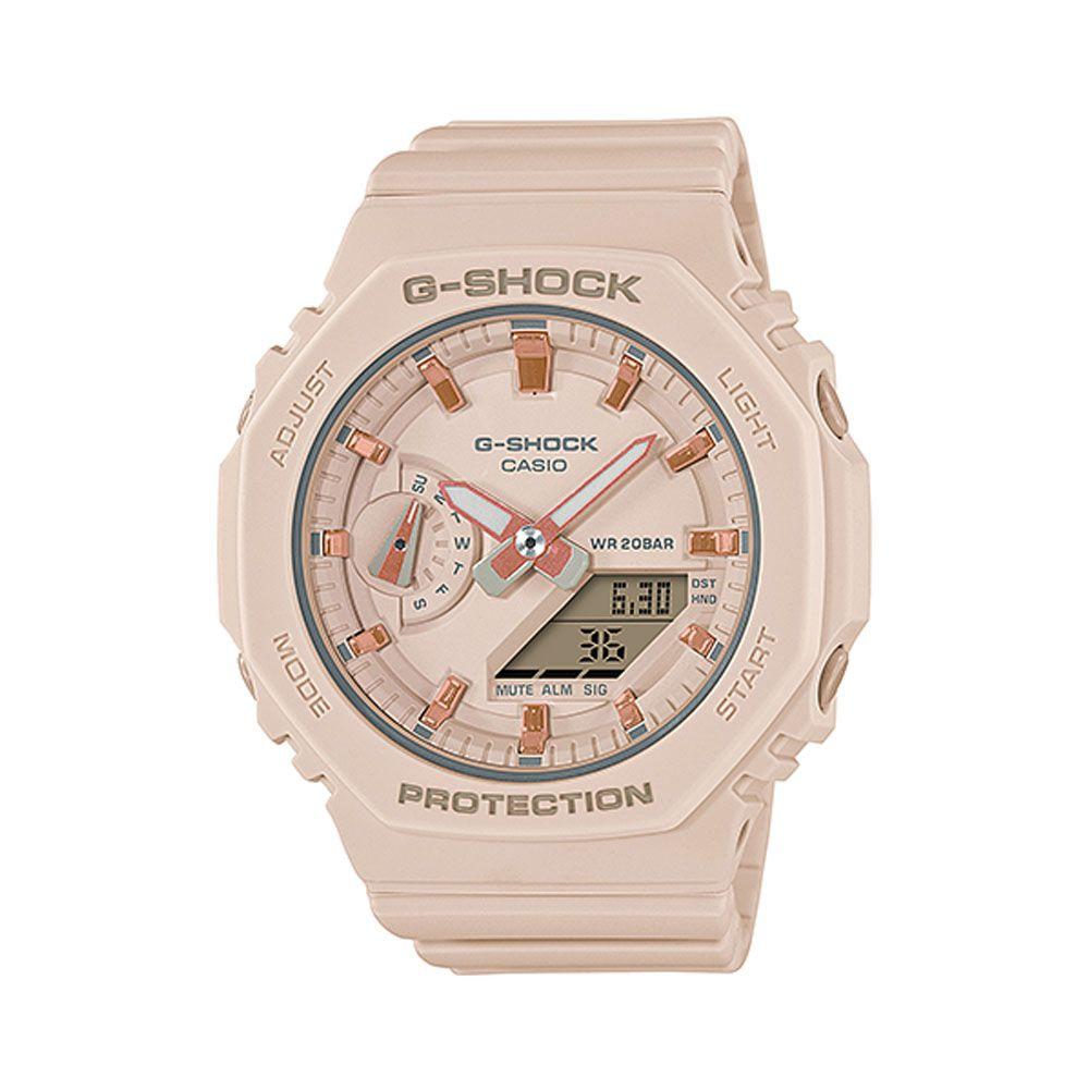 Casio Ženski sat G-Shock GMA-S2100-4AER, Bež