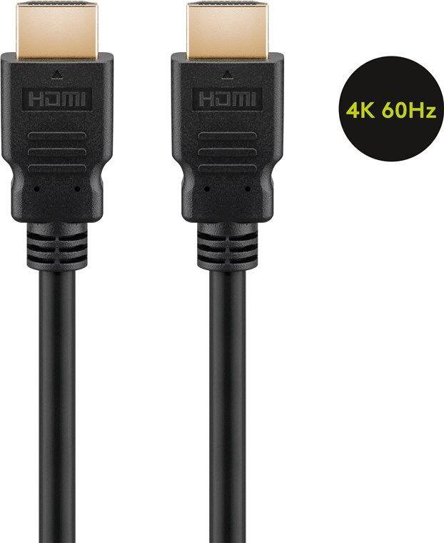 Goobay Kabl High Speed HDMI 4k 60HZ, Crni