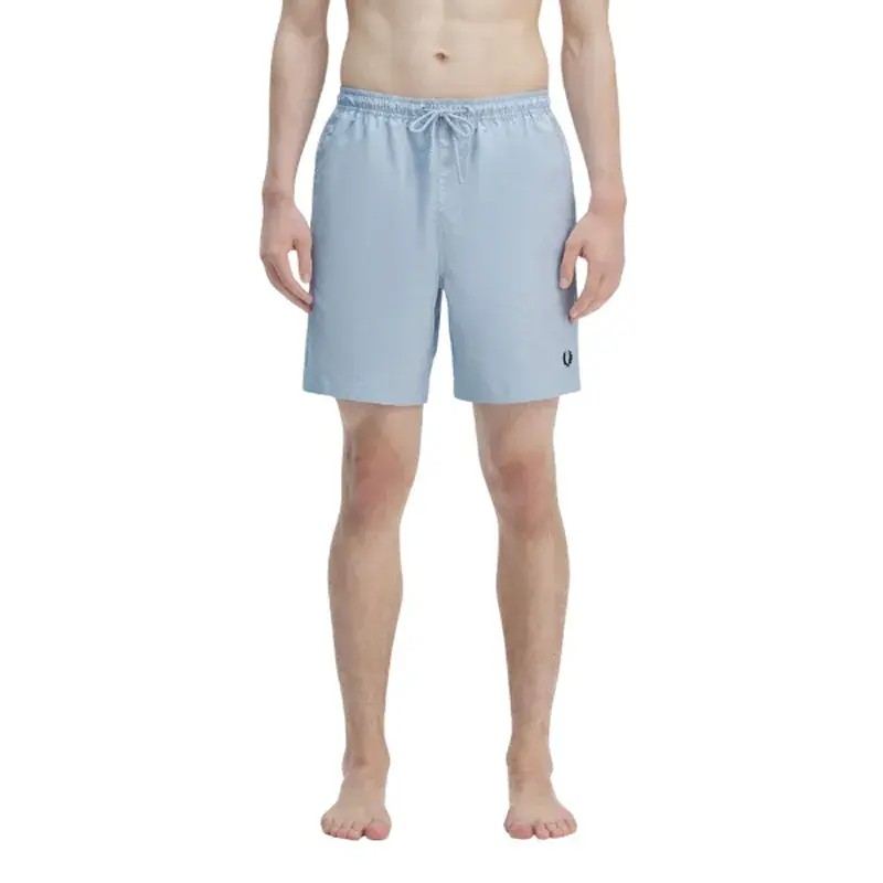 Fred Perry Muški šorts za kupanje Classic Swim, Svijetloplavi