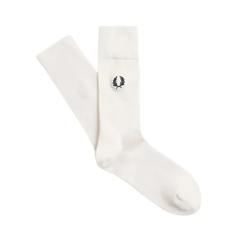 Fred Perry Čarape Classic Laurel Wearth, Bijele