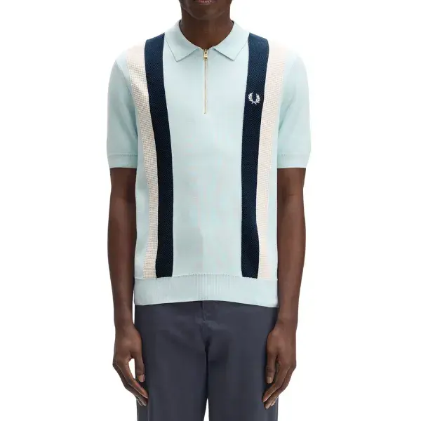Fred Perry Muški džemper, Svijetloplavi