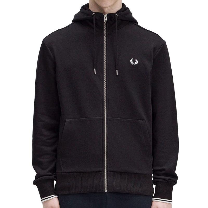 Fred Perry Muški duks, Crni