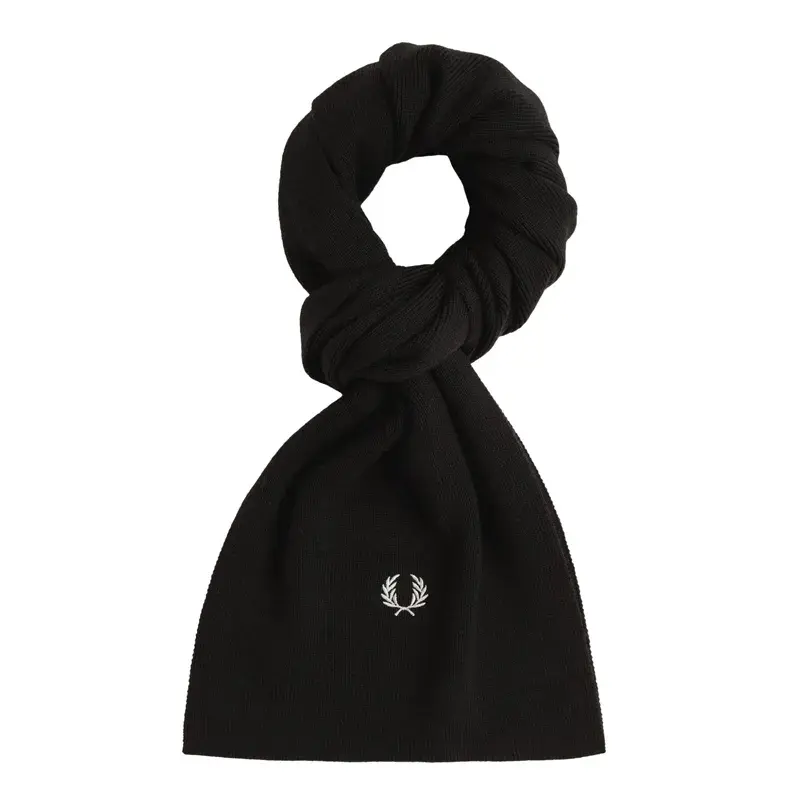 Fred Perry Muški šal, Crni