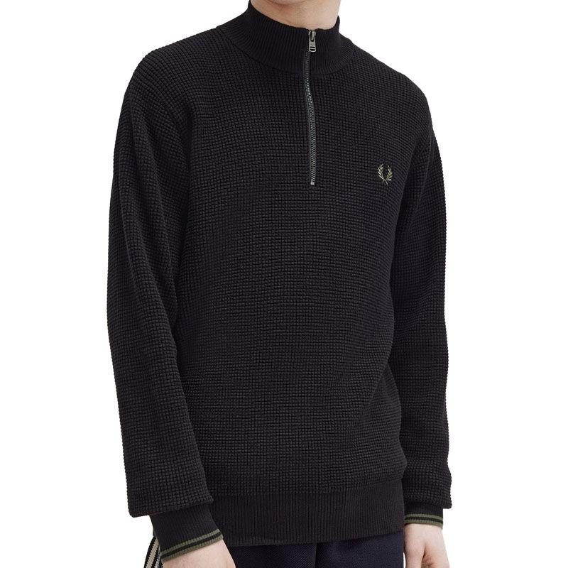 Fred Perry Muški džemper, Crni