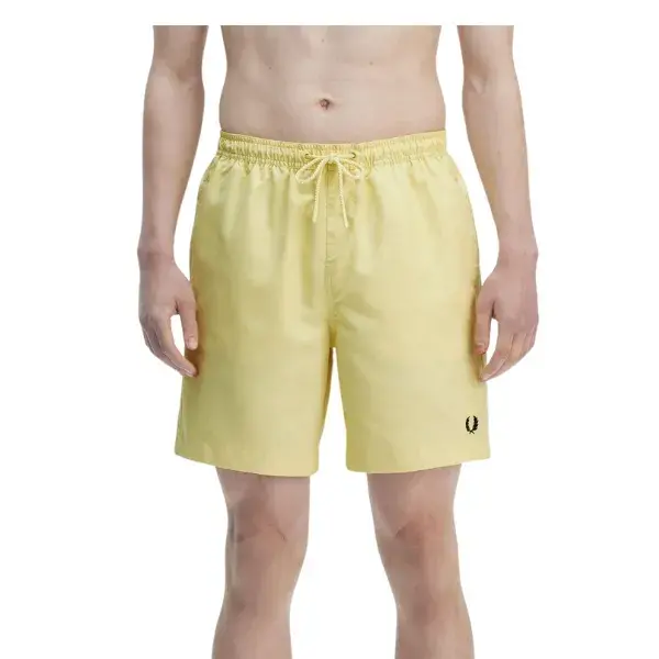 Fred Perry Muški šorts za kupanje Classic Swim, Žuti