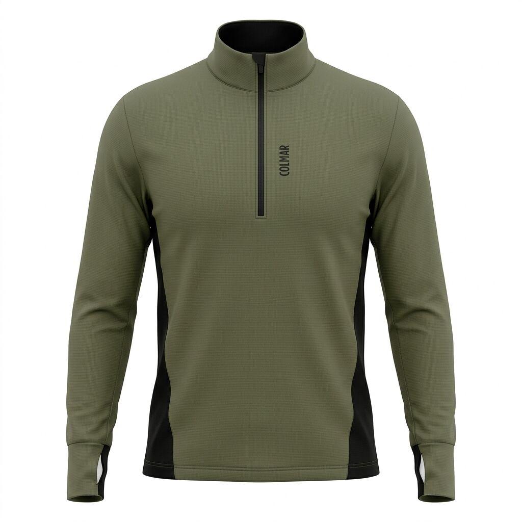 Colmar Muški duks Sweatshirt, Maslinasta