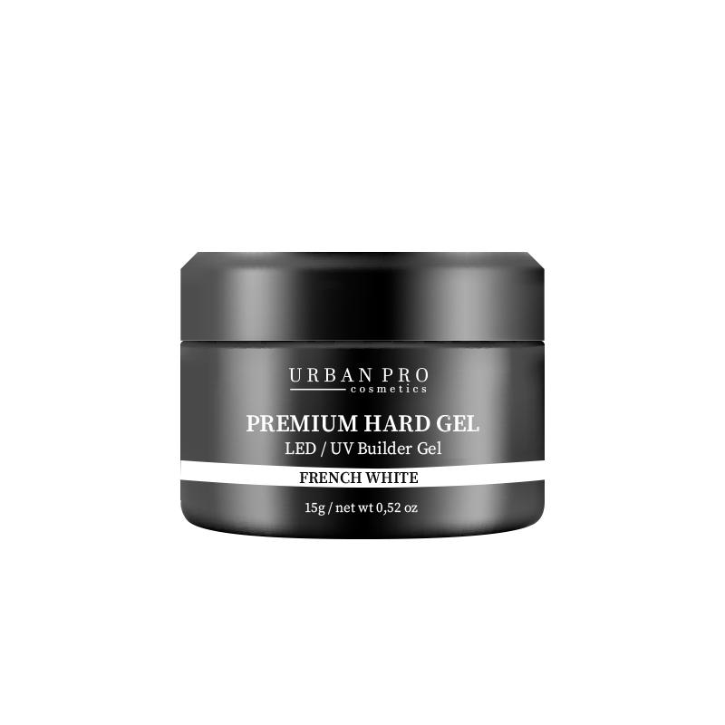 Urban Pro Premium Builder gel 52 French 15gr, Bijeli