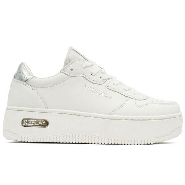 Replay Patike Epic High Total Za Žene, Bijele