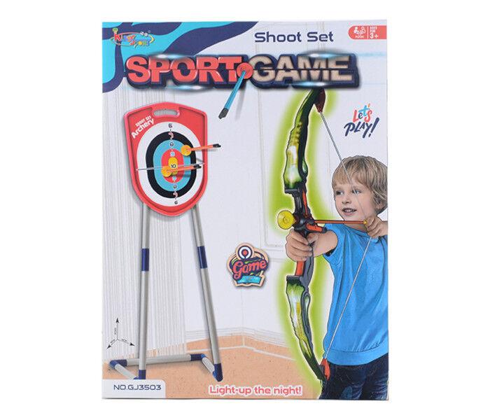 Igračka Set luk, strijela i meta, Crvena