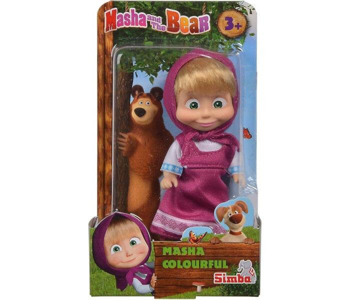 Lutka za djevojčice Maša, 12 cm, Roze