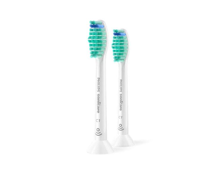 Philips Rezervni nastavak za električnu četkicu za zube Sonicare, 2 komada, Bijeli