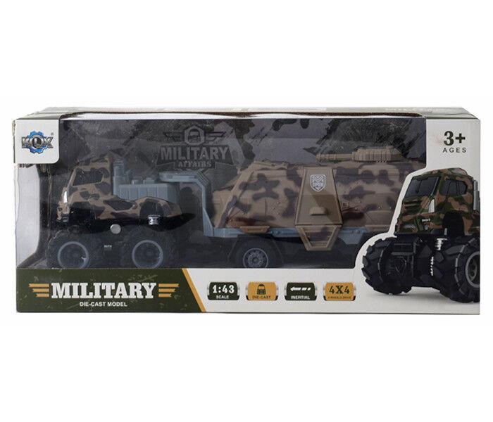 Igračka za dječake Vojni kamion, Maslinasta