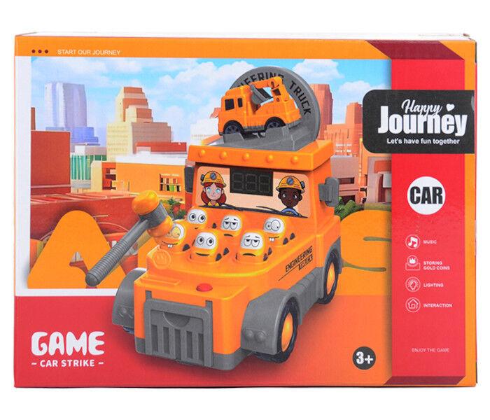 Igračka za dječake Kamion sa krticama, Narandžasta