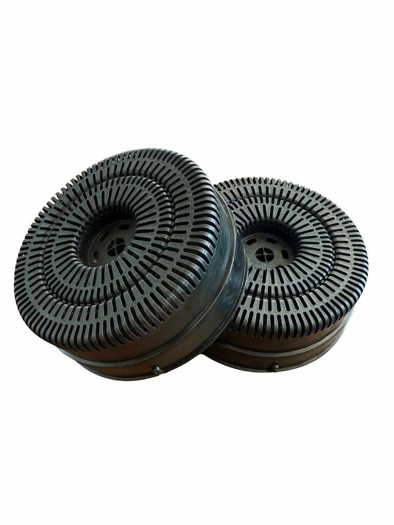 Evila Originals Ugljeni filter za aspirator BMK CF80, 14 x 14 x 5 cm, Crni