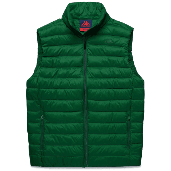 Kappa Muški prsluk Lfs Orion Soft Nylon, Zeleni