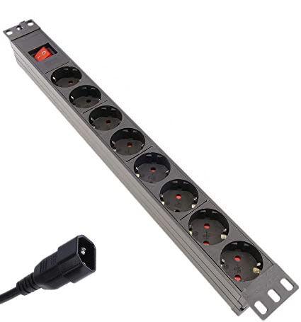 Rekabilna Napojna Letva 10 x IEC C13 IEC C14